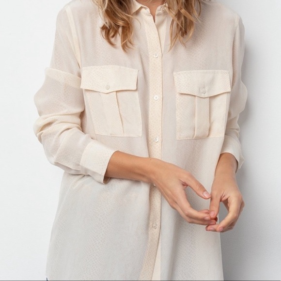 NWT Rails Silk Rhett Blouse XS - Picture 7 of 8
